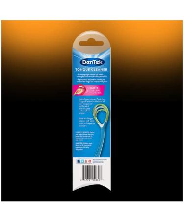 Dentek Comfort Clean Tongue Cleaner - Fresh Mint | Improve Oral Hygiene - Buy Online on GoSupps.com