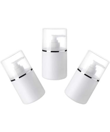 3 STK Refillable Pump Dispensers for Hand Gel Shampoo & Conditioner - 250ml Empty Bottles for Bathroom & Cosmetics - Buy Online on GoSupps.com