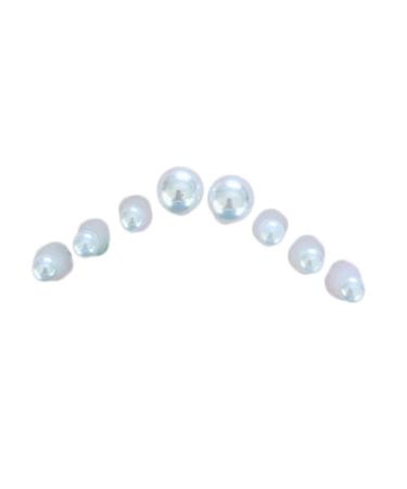 8 pieces soft silicone finger toes separator distance holder pillow toes separate walls nail art manicure pedicure diy separator toes rehabilitation tool pearl