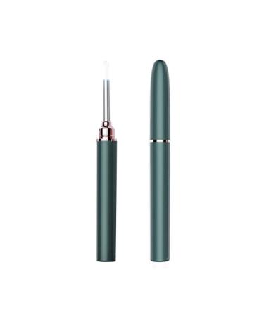 Ear camera and wax remover Azusumi Otoscope Ear Cleaner Wireless Earwax Remover Otoscope Ear Camera for Children and Adults (green)