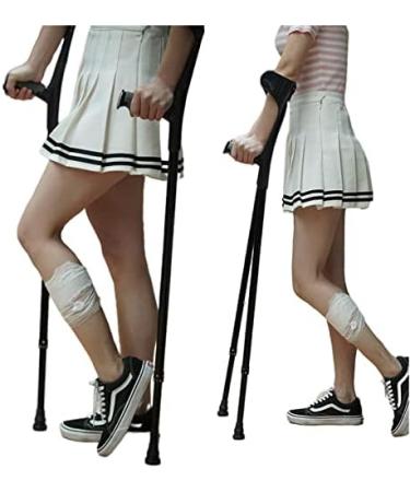 Forearm Crutches Folding Crutches for Travel Ergonomic Adjustable Lightweight Walking Crutches for The Adults/Young/Elder Run forward - Buy Online on GoSupps.com