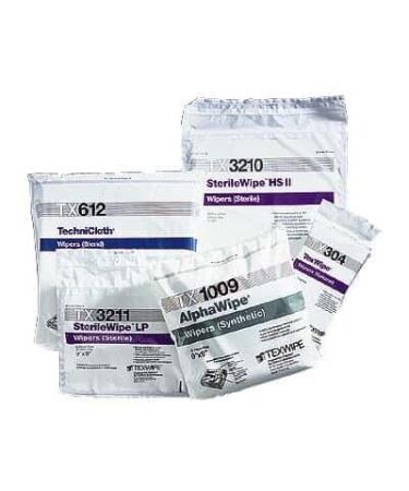 Texwipe TX2069 Low-Particulate Cleanroom Wipes 9 x 9 150/bag