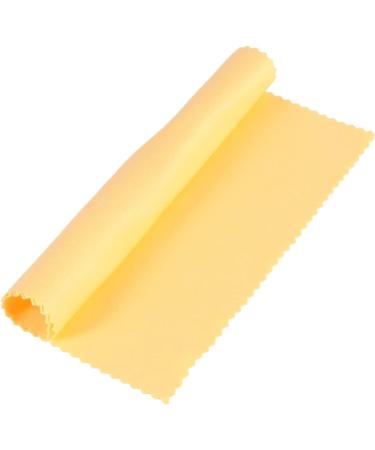 100 Pcs Microfiber Eyeglass Cleaning Wipes - Dusting Cloths for Glasses & Windows - Yellow - 17.5x14.5cm - Buy Online on GoSupps.com