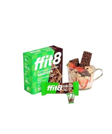 Dark Chocolate Cereals Chewy Protein Bars Oat Protein Cereal Bar Breakfast Meal Replacement Office Biscuits Snacks Made with Whole Grains Sugar Free Pack of 7 Bars-175 Grams Snack Bars