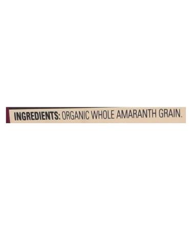 Arrowhead Mills Organic Whole Grain Amaranth - 1 lb Pack of 6 | Healthy Gluten-Free Superfood - Buy Online on GoSupps.com
