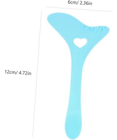 minkissy Pochoirs pour Eye-liner pour Femmes Applicateur de Mascara Outils de Maquillage en Silicone Aide Au Dessin de L'eye-liner 12.00X6.00X0.50CM - Buy Online on GoSupps.com