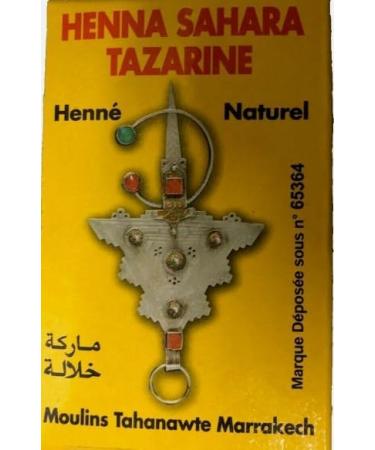 Henn Sahara Tazarine Henn naturel 100 g marocain - Buy Online on GoSupps.com