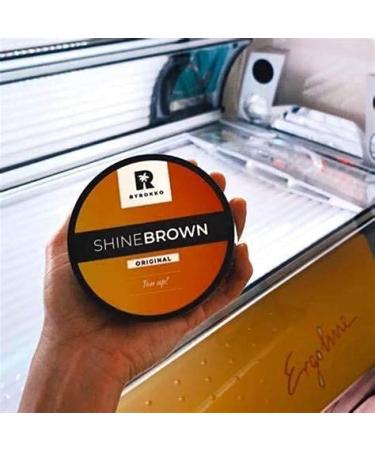 Byrokko Shine Brown Tan Bundle: Premium Browning Accelerator Cream & Quick Tanning Oil - 100% Natural Ingredients - 190ml & 150ml - Buy Online on GoSupps.com