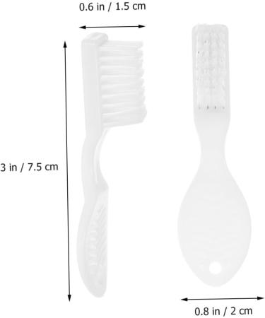 FRCOLOR 20pcs Portable Mini Toothbrush Set - Ideal for Travel & Oral Care | Tooth Brush for Prisons & Everyday Use - Buy Online on GoSupps.com