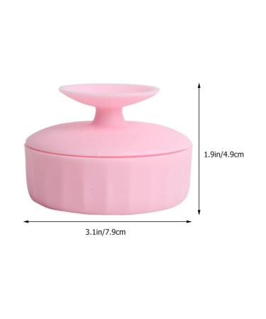 Effortless Makeup Brush Cleaning Box & Mat | Pink Brush Cleaner Pad for Easy Makeup Supply Maintenance - Buy Online on GoSupps.com