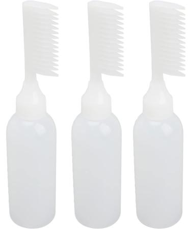 TARSHYRY Multipurpose Hair Dye Bottle with Scale Marking Uniform Coloring One Handed Operation for Root Comb Applicator Bottle PE Material - Buy Online on GoSupps.com