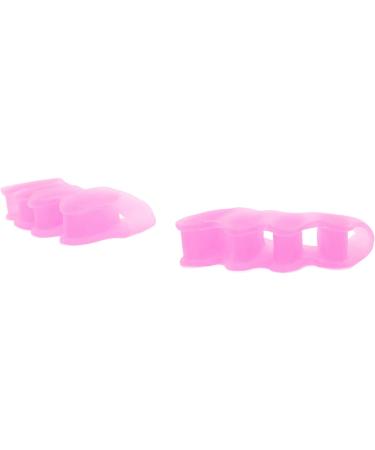 Buy Weikeya Toe Corrector - Ergonomic Silicone Toe Separator for Comfortable Feet | Wear-Resistant Design for Men & Women - Pink - Buy Online on GoSupps.com