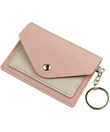 1 Pack Pink Birth Control Pill CaseHolder Pill Holder Privacy Protection Birth Control Pill Walletm Cute 4.3 X 3 Inch PU Leather Wallet with Key Ring Pill Organizers Medication Aids