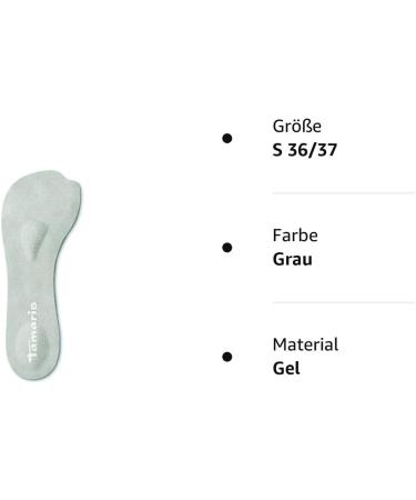 Tamaris Easy Feet Relaxing Gel Padding for Women - Size M 38/39 - Comfort & Support for All-Day Wear | International Shipping - Buy Online on GoSupps.com