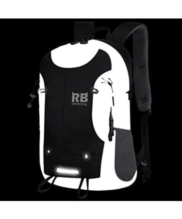 Riderbag Reflective Motorcycle Riding Backpack | Waterproof Bike Commuter Bag for Men | Safety Day and Night - Buy Online on GoSupps.com