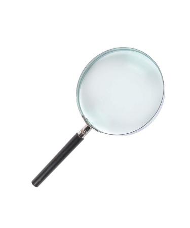 Magnifying Glasses Educational Hobby Magnifiers Handheld Magnifying Glass Child Elderly Learning Mechanics Repair of View Optical Large Lens Mirror 10 Times Magnification 110Mm