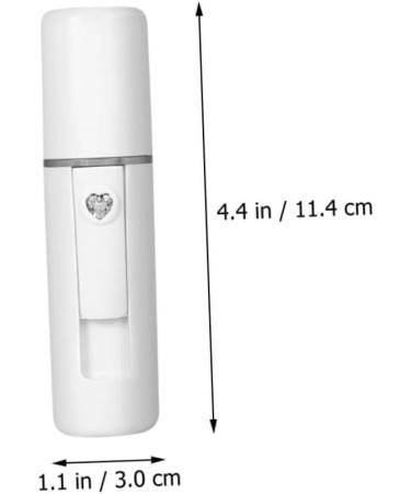 Baluue 2pcs Spray Meter Women Face Humidifier Diffusers for Essential Oils Air Diffuser Plastic White - Buy Online on GoSupps.com