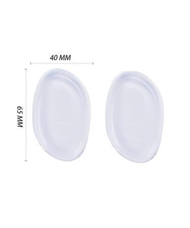 AKOAK Silicone Makeup Sponge Set - 2 Transparent Face Applicators for Liquid Foundation Cream CC Cream Concealer & BB Cream - Perfect Blender for Flawless Makeup - Buy Online on GoSupps.com