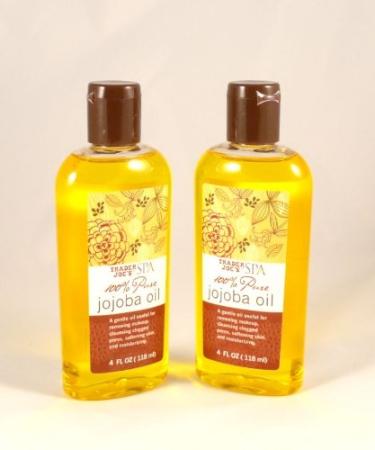 Trader Joes 100% Pure Spa Jojoba Oil - Cruelty Free - Two. 4-Oz bottles
