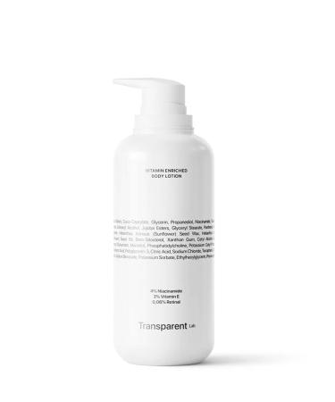 VITAMIN ENRICHED BODY LOTION - Slow-aging Body Lotion