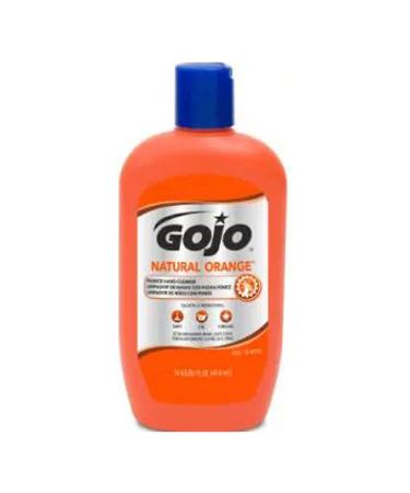 Gojo Hand Cleaner With Pumice Orange Formula 14 Oz. Bottle (pack of 12)