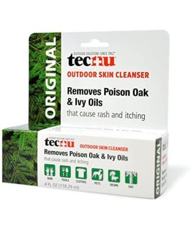 POISON IVY CLEANER TECNU Oak-N-Ivy 4oz Bottle - Fast Relief for Skin Irritation - Buy Online on GoSupps.com