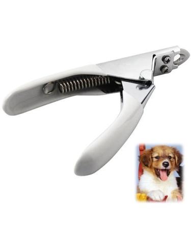 Accessotech Grey Pet Nail Clippers Cutter for Dogs Cats Birds Guinea Pig Animal Claws Scissor Cut