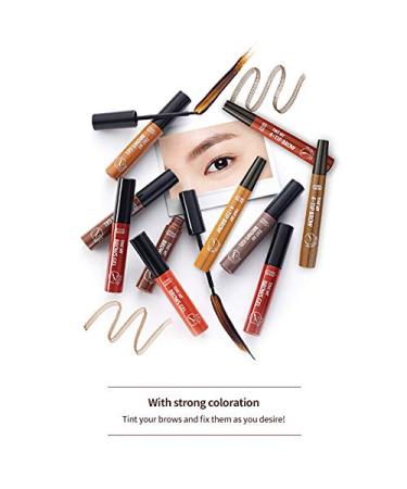 Tint My Brows Gel 3 Gray Brown | Long-Lasting Eyebrow Tint with Care Ingredients | Natural and Elegant Brow Color - Buy Online on GoSupps.com
