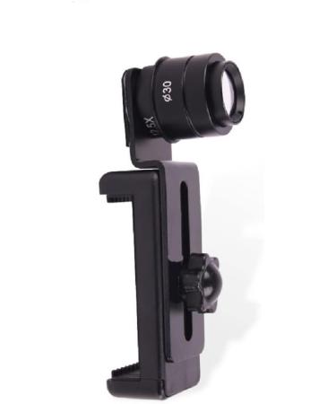 12.5X Microscope Eyepiece Metal Mobile Phone Holder | Connect Phone to Microscope Tube 23.2mm for Camera & Video - Buy Online on GoSupps.com