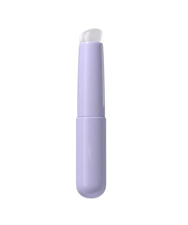 Lip Balm Applicator Stick Reusable Head Lip Smudge Brush Silicone Lip Brush Multi Function Lip Balm Applicator Lip Balm Applicator Sponge Lipstick For Lipstick Lip Balm Lip Gloss Plumper Fuller Purple