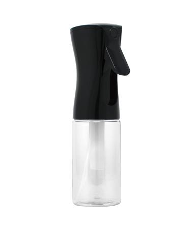 Black Top Clear Bottle 5oz