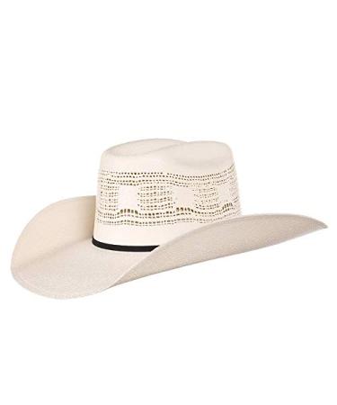 RESISTOL CoJo Vaquero Bangora 4 1/4" Brim Straw Cowboy Hat 7
