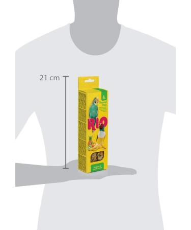 Buy RIO Stick for Budgies & Exotic Birds - Tropical Fruits - 80g Pack | International Shipping Available - Buy Online on GoSupps.com