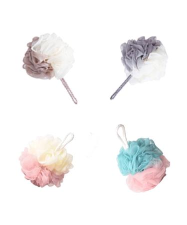 Bath Sponge Shower Loofah Tennis Sponge Multicolor Bathroom Men Ladies Scrubber Cleaning Loofah Bath Accessories Dropshiping