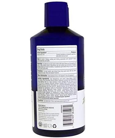 Avalon Organics Anti-Dandruff Shampoo with Chamomile - 14 fl oz | Natural Scalp Relief - Buy Online on GoSupps.com