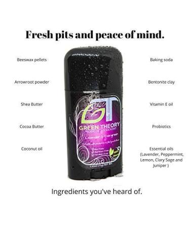 Buy Green Theory Lavender & Evergreen Natural Deodorant - Probiotic Aluminum-Free | 2.65 oz - Shop Internationally - Buy Online on GoSupps.com