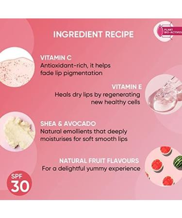  Avoka Naturals Dot & Key Lip Balm Watermelon 12g - Buy Online on GoSupps.com