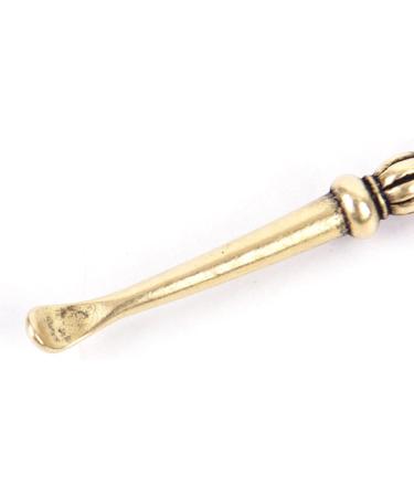 Brass Gemstone Earpick Retro Dragon Ear Wax Remover Tool - Carving Ear Pick for Ear Cleaning - Buy Online on GoSupps.com