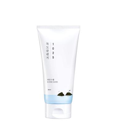 ROUND LAB 1025 Dokdo Cleanser 150ml / Moisturizing  Cleansing  Gentle  Bubbly Foam Cleanser (150ml) 5 Ounce (Pack of 1)