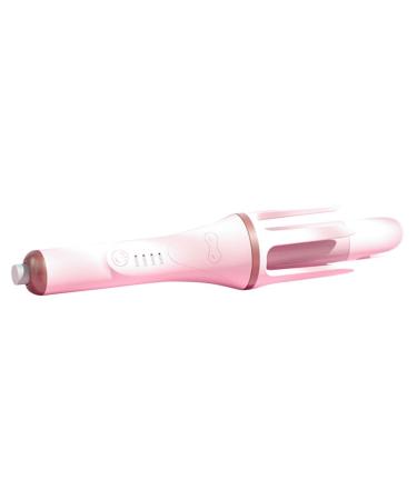 IWOWHERO Self Curling Hair Curler Pink Hair Curler Portable Auto Curler Curling Iron