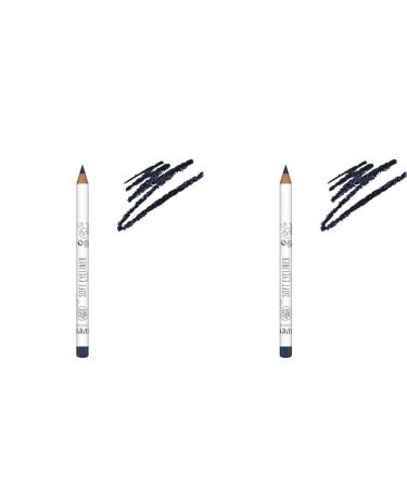 Lavera Soft Eyeliner - Blue 04 - Natural Cosmetics - Comfortable Application - Free of Silicones - Free of Mineral Oil - Vegan - Bio -Jojoba oil & organic sunflower oil - 1.14g (pack with 2) Blue 04 1 piece (2 pack)