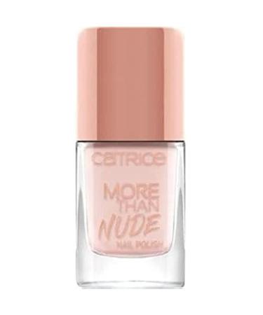 Catrice More Than Nude Nail Polish Nailpolish nail polish No. 16 Hopelessly Romantic Nude Long -lasting shiny without acetone vegan microplastics particles free (10.5ml)
