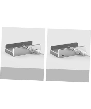 Minkissy 3-Pack 4-Port USB 3.0 Hub with Power Supply - Silver Charger for Computers (8.9 x 4.6 cm) - International Shipping Available - Buy Online on GoSupps.com