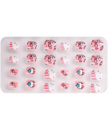 dijiusidy 1 Set Christmas Nail Wraps Cartoons Style Decor Adorable False Fingernails Children Removable Art Decals DIY Manicure PNT-16-12 - Buy Online on GoSupps.com