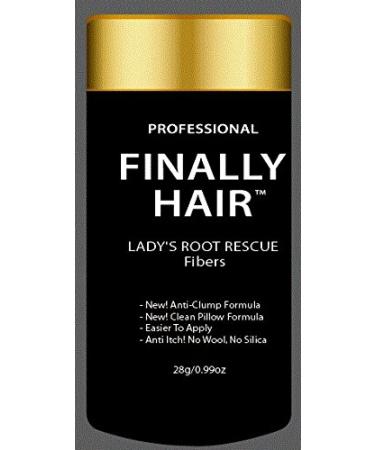 Root Touch up Root Concealer Hair Thickener Cover Roots & Grey Hair for in Between Hair Coloring. Fills in Thin Areas. 28 Gram .99oz Lady's Root Rescue By Finally Hair (Dark Brown w/reddish hue)