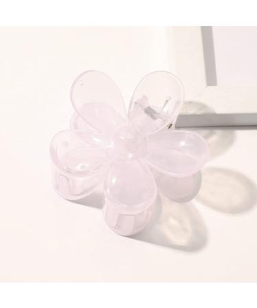 TODEROY 6 PCS Big Hair Claw Clips - Non-Slip Matte Flower Barrettes for Thick Hair - Acrylic Hair Accessories for Women and Girls in 6 Colors - Buy Online on GoSupps.com