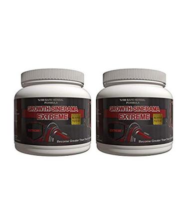 2 Pots of Growth Sinerama Extreme Powder Form