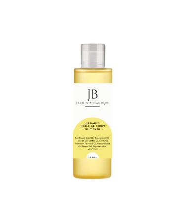 Organic Body Oil for Oily/Acne Prone Skin 200ml