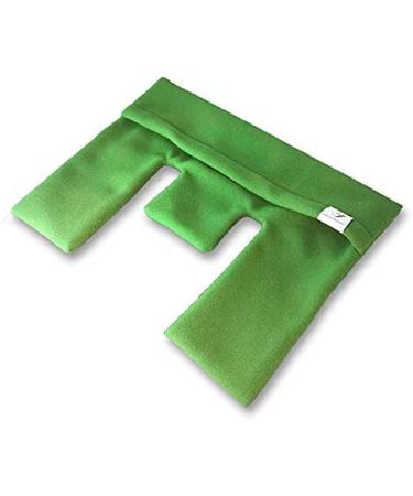Moor Neck Warmer 29x39 cm - Olive Green Fleece Cover | Versatile Neck Pillow Heat Pad & Compress - Buy Online on GoSupps.com