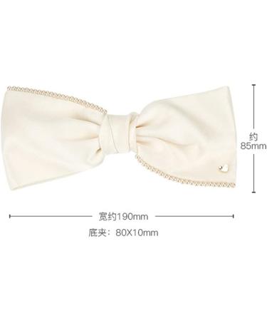 Wonder Me Back Head Clip Hair Accessories - White 190*85mm - Buy Online on GoSupps.com